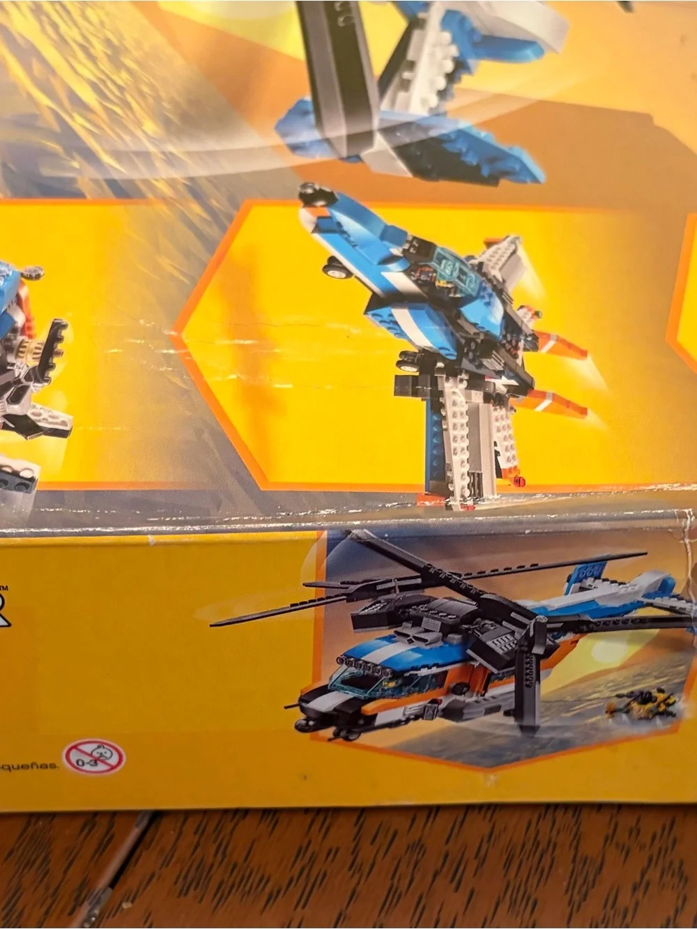 Lego Creator Blue and Orange Seaplane & Rescue Build 31096